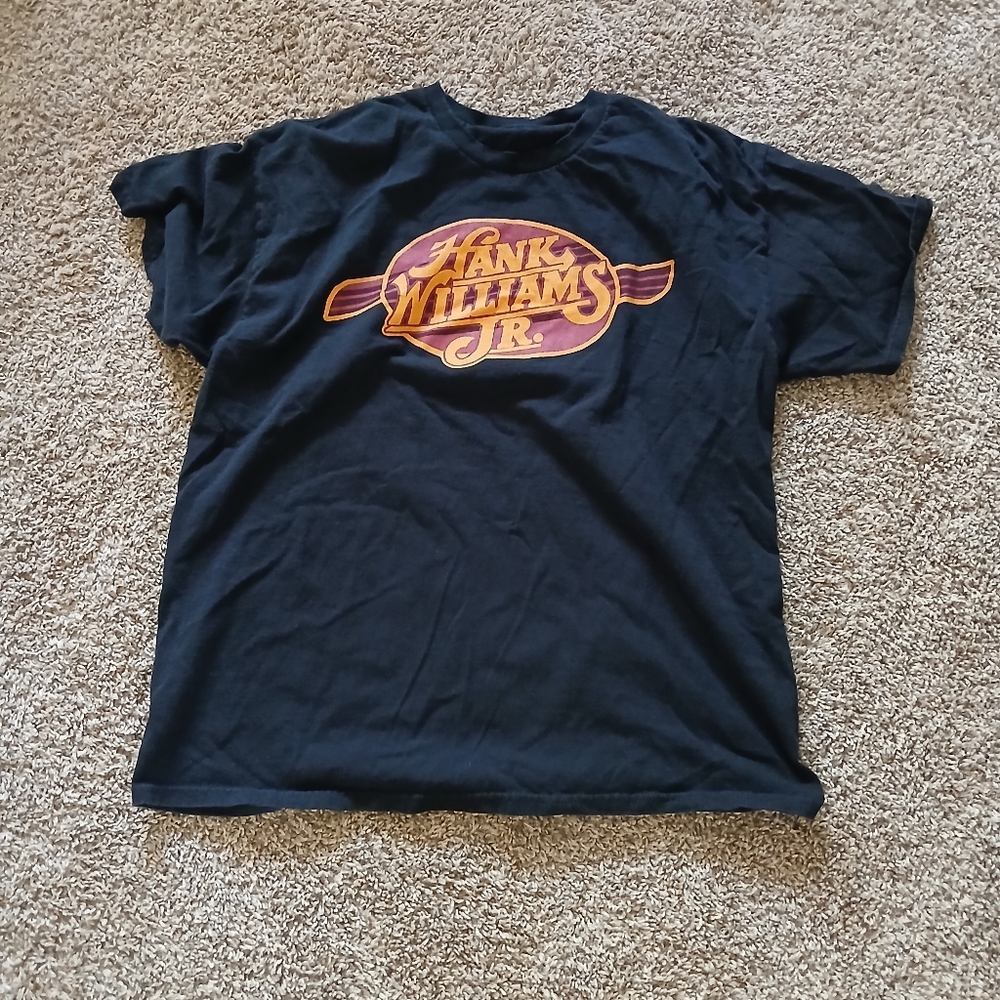 Hank Williams JR. Retro Style Mens Tshirt